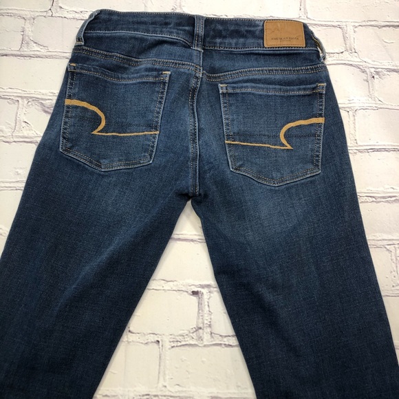 American Eagle Dark Wash Jeggings - Picture 6 of 7